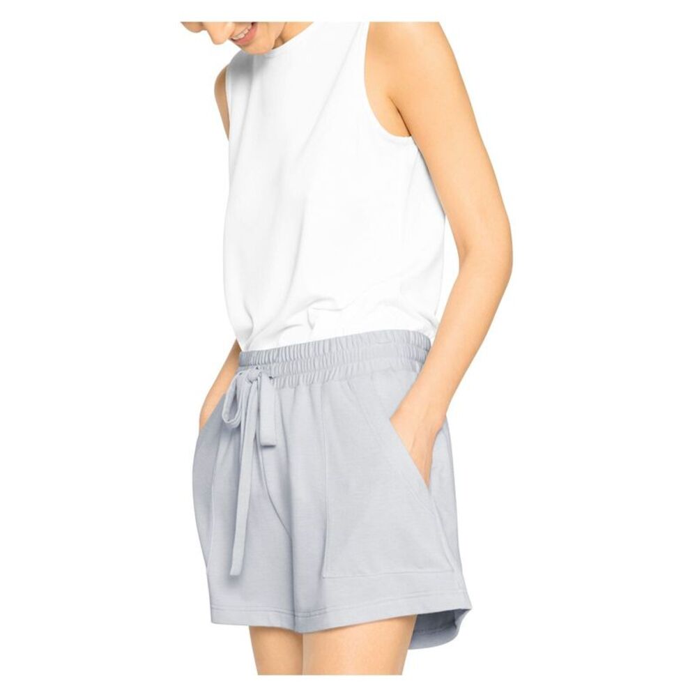 B NEW YORK Womens Gray Pocketed Tie Drawstring Slouchy Shorts XS - Picture 3 of 3